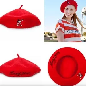 Mickey Mouse Beret for Adults – Disney100 celebration limited edition Disney 100 Years of Wonder Celebration Mickey Beret for  main image 4